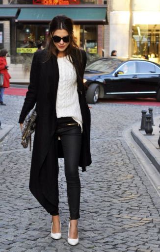 black trench