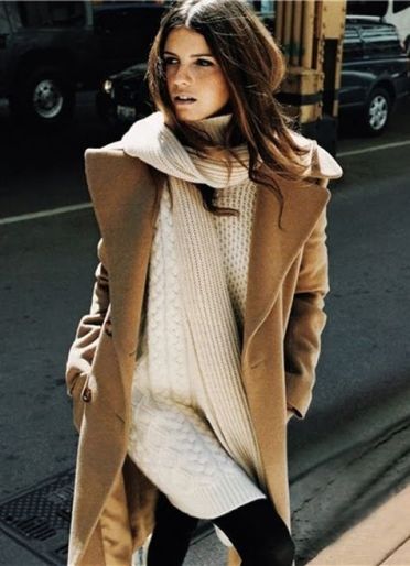 sweater trench