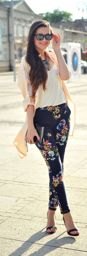 floral pant